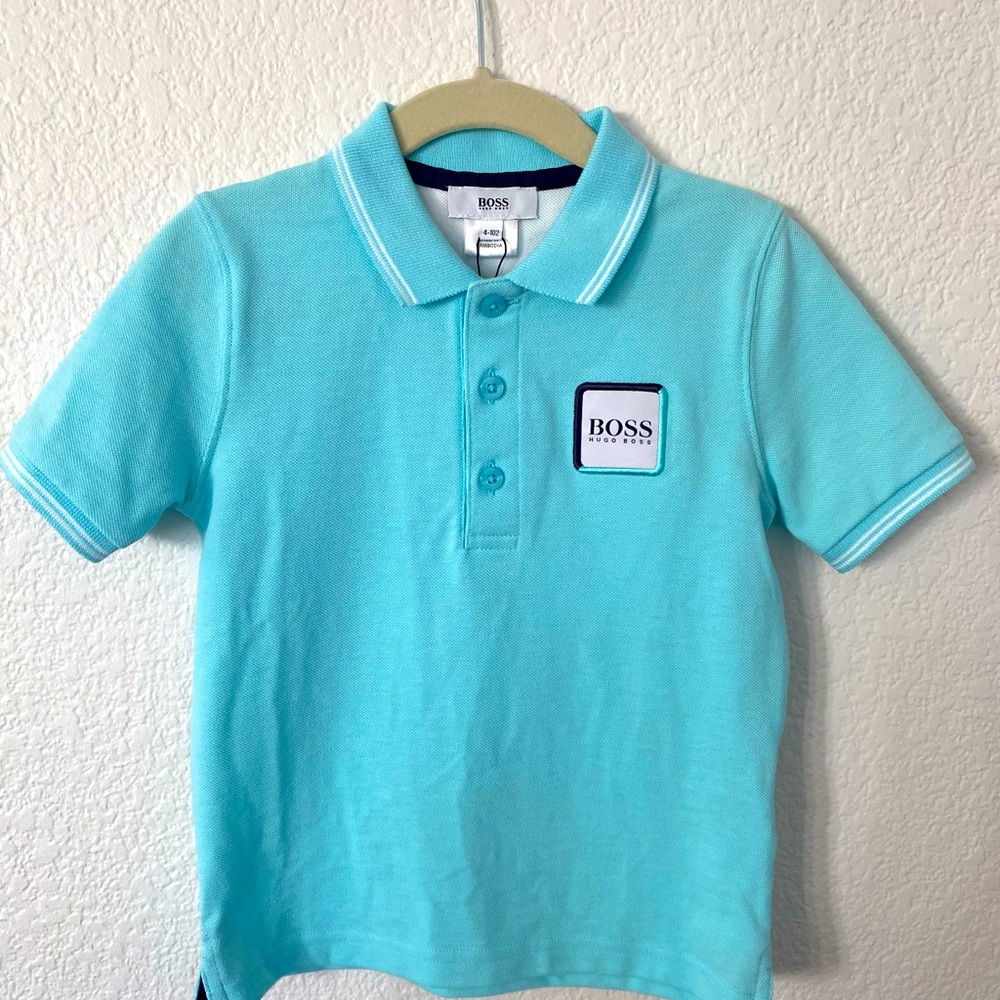 Hugo Boss Teal Polo